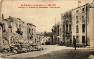 CPA La Guerre en Lorraine GERBÉVILLER bombardé (102010)
