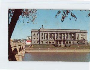 Postcard Municipal Building, Des Moines, Iowa