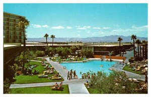 Postcard SWIMMING POOL SCENE Las Vegas Nevada NV AS4077