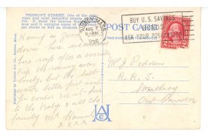 MA - Boston. Tremont Street ca 1920's