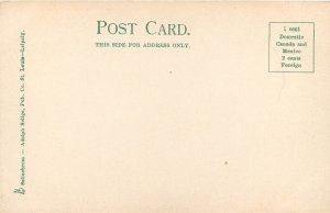 UDB Postcard; High School, Spokane WA, FB Wright & Co. Unposted