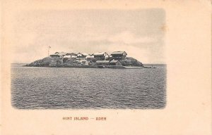 Aden Yemen Hint Flint Island Scenic View Vintage Postcard AA43175