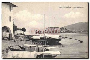 Old Postcard Isola Superiore Lago Maggiore