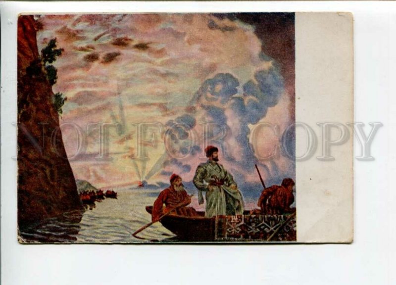 3107686 RUSSIA Stepan Razin by KUSTODIEV old ART NOUVEAU RARE