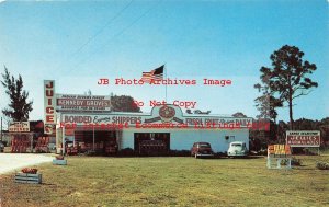 FL, Vero Beach, Florida, Kennedy Groves, 50s Cars, Dexter Press No 57912