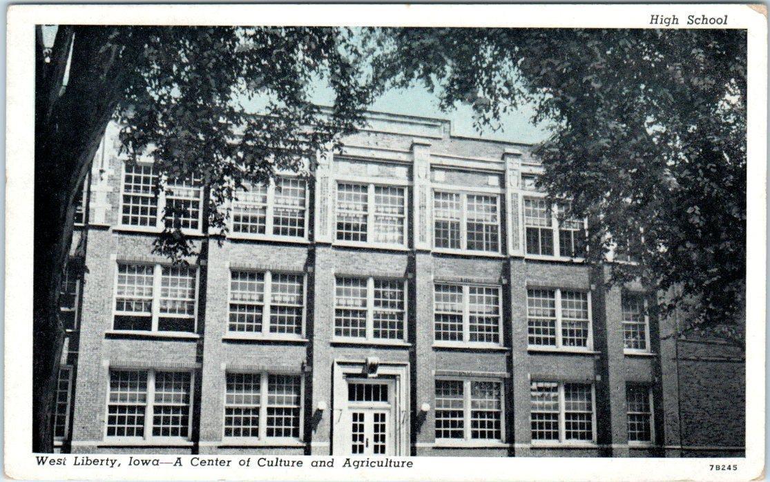 WEST LIBERTY, Iowa IA HIGH SCHOOL Center of Culture & Agriculture