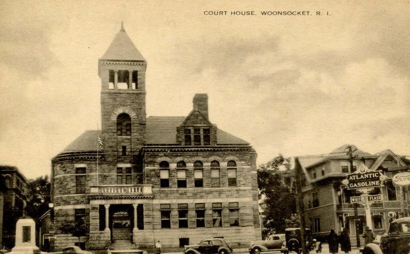 RI - Woonsocket. Courthouse