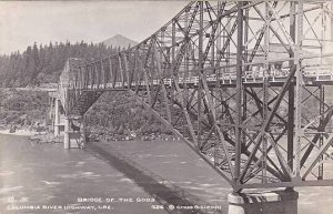 Oregon Columbia River Highway Bridge Of The Gods Real Photo