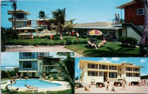 Sea Castle On The Ocean Pompano Beach FL Florida Unused Vintage Postcard H43