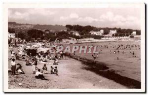 Old Postcard La Ciotat La Grande Plage General view