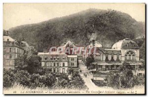 Old Postcard La Bourboule Casino And The Funicular