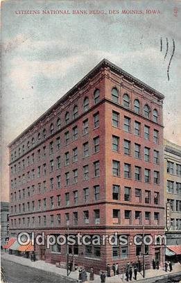 Citizens National Bank Building Des Moines, Iowa, USA 1910 