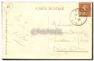 Old Postcard Mont Saint Odile Monument druidic