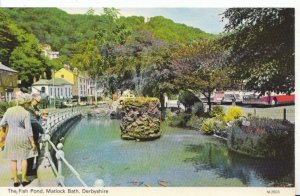 Derbyshire Postcard - The Fish Pond - Matlock Bath - Ref  3615A