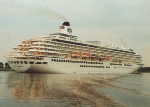 Shipping Postcard - 'Crystal Harmony' in The North Sea Canal  RR9740