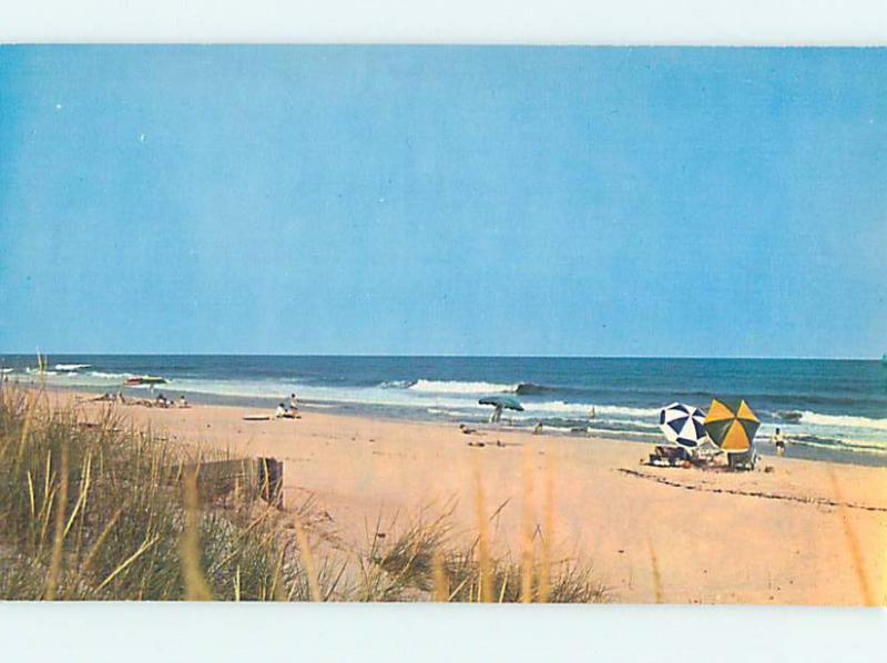 Unused Pre-1980 SCENE AT BEACH Ocean City Maryland MD M7098