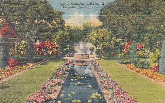 Florida Palm Beach Cluett Memorial Garden