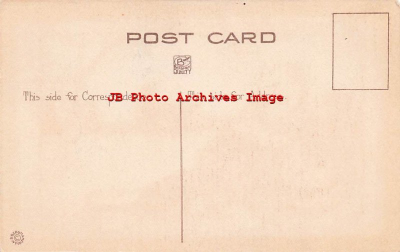 329693-Halloween, Bergman No 9086-1, Black Cat with Dutch Boy Leaning on JOL