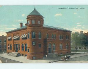 Divided Back POST OFFICE SCENE Kalamazoo Michigan MI hs1820