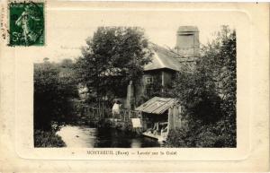 CPA MONTREUIL - Lavoir sur la Guiel (182718)