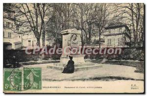 Postcard Old Ville D'Avray Monument From Corot Painter