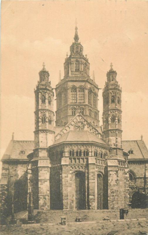 Dom zu Mainz Germany 1910