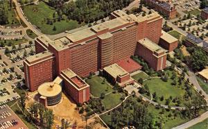 BETHESDA MARYLAND THE CLINICAL CENTER~NATIONAL INSTITUTE HEALTH AERIAL POSTCARD
