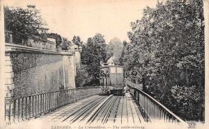 Langres Cable Railway Transportation in France  Antique Postcard L2477