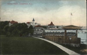 Jamestown Rhode Island RI Waterfront c1910 Vintage Postcard