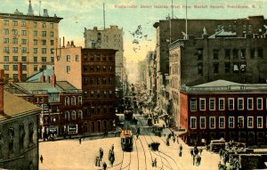 RI - Providence. Westminster St west from Market Square