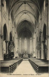 CPA VILLERS-BRETONNEUX Intérieur de l'Église (17651)