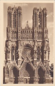 France Reims La Cathedral Etat actuel