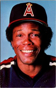 Baseball Rod Carew California Angels 1983
