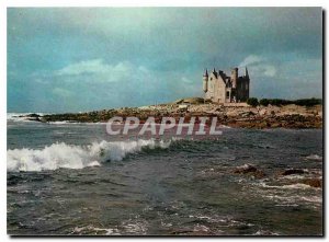 Postcard Modern Brittany Picturesque Peninsula of Quiberon Le Chateau has Beg...