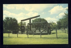 Austin, Texas/TX Postcard, Santa Rita No 1 Oil Well, University Fund Lands