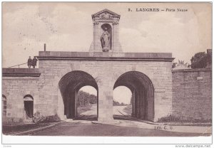 LANGRES, Haute Marne, France, 1900-1910's; Porte Neuve