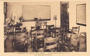 New York Highland Mills Recitation Room Academy Of Jesus & Mary Albertype