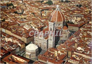 Postcard Modern Firenze Aerial view of the Cathedral