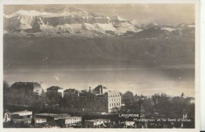 Switzerland Postcard - Lausanne - Montbenon Et La Dent d'Oche - TZ12095