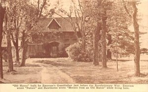 Old Manse in Concord, Massachusetts