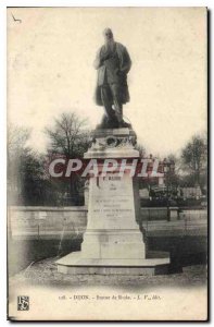 Postcard Old Statue Rude Dijon