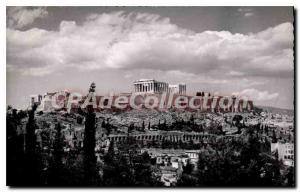 Postcard Modern Greece Atiowie Akpotioaeqe View of Acropolis Acropolis Athens