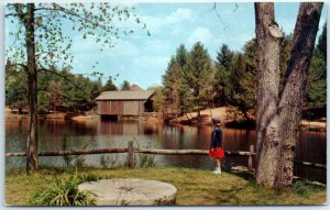 A view of the millpond, Old Sturbridge Village - Sturbridge, Massachusetts