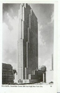 America Postcard - RCA Bldg - Rockefeller Centre - New York City RP - Ref 11267A