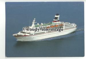 LN0038 - German Liner - Astor , built 1987 - postcard