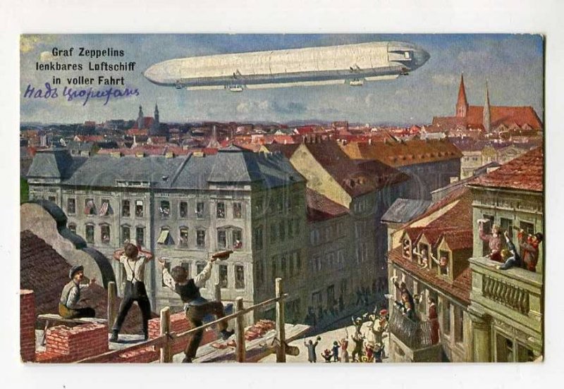 285616 Graf Zeppelin DIRIGIBLE THIELE TSN #920 Graf Zeppelins Luftschiff