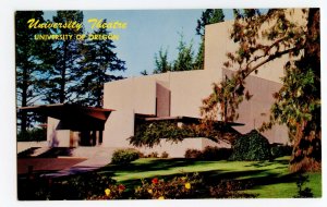 Postcard Theater University of Oregon Eugene Standard View Card 