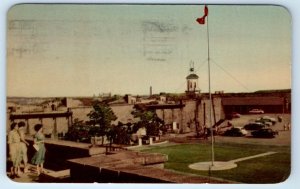 Interior of the Citadel HALIFAX Nova Scotia NS Canada 1955 Postcard