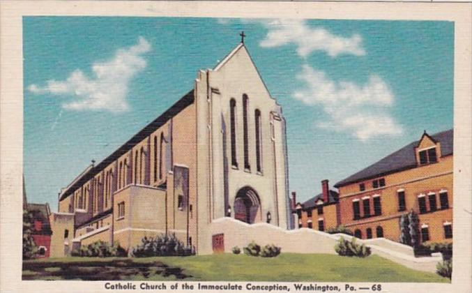 Pennsylvania Washington Catholic Church Of The Immaculate Conception Dexter P...