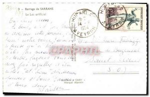 Modern Postcard From Dam Sarrans Artificial Lake